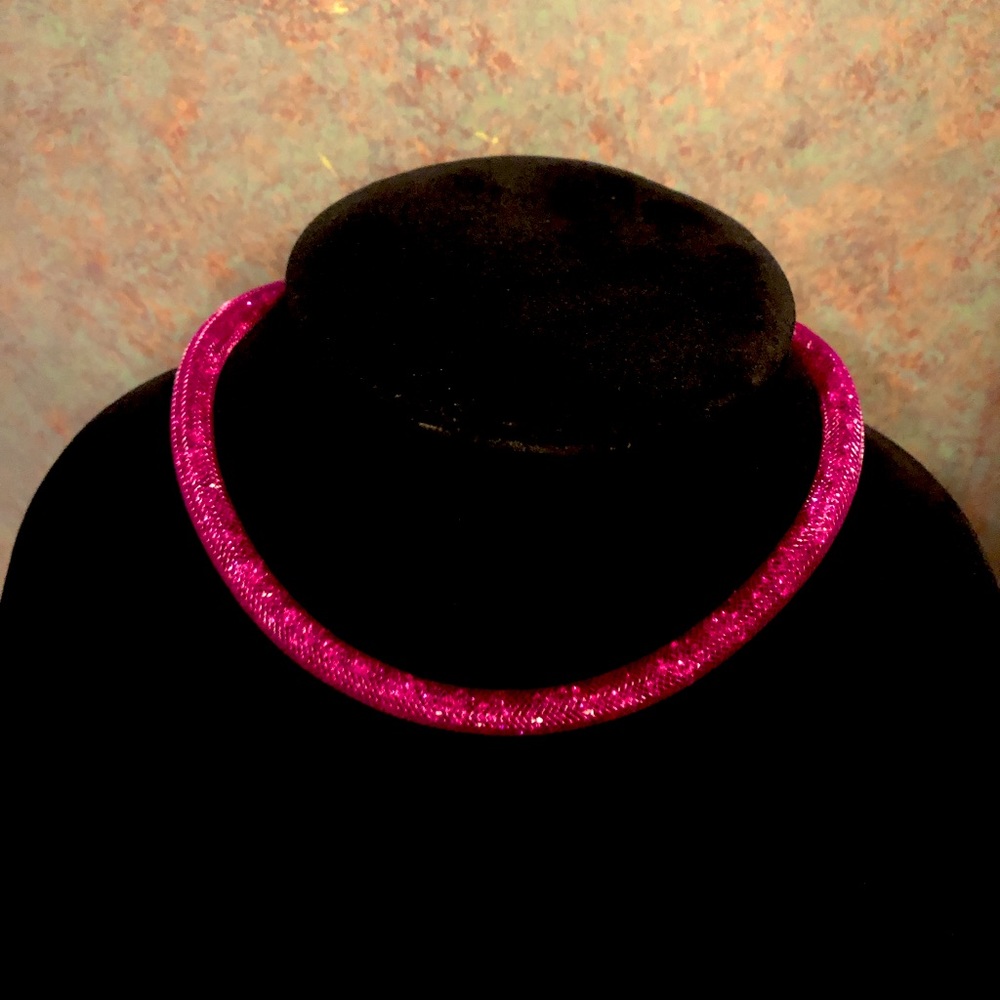 Swarovski Crystal Mesh Necklace
